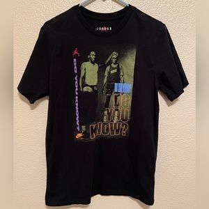 Jordan Brand Do You Know Michael and Spike Lee Modern T-Shirt Medium